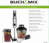 Multi function Food Chopper With Turbo Stick Immersion blender